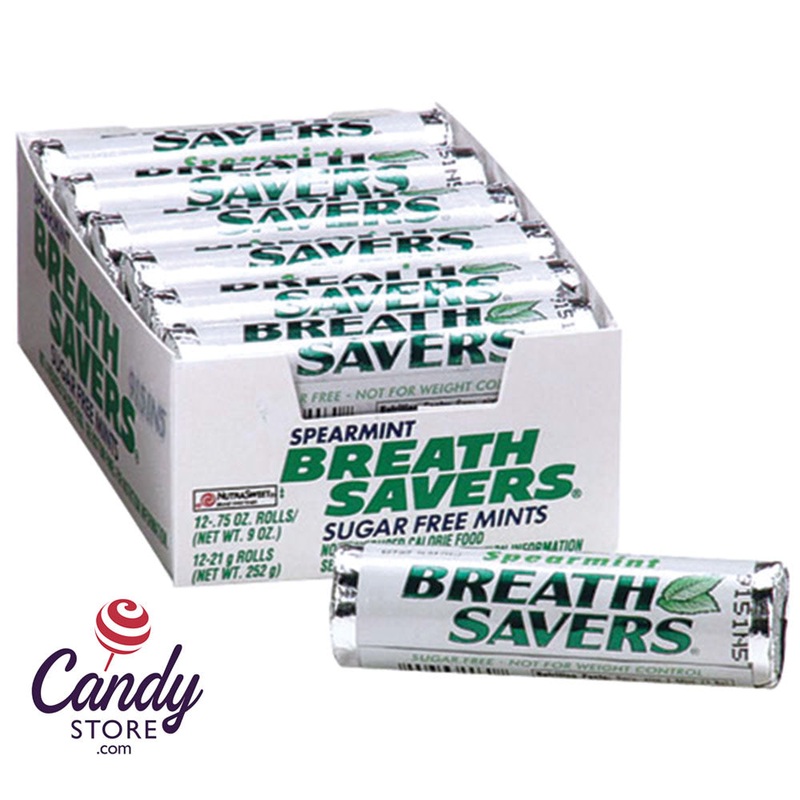 Spearmint Breath Savers – 24ct