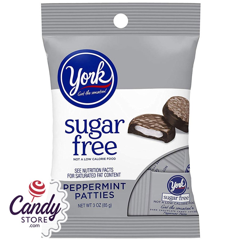 Sugar Free York Peppermint Patties – 12ct Bags