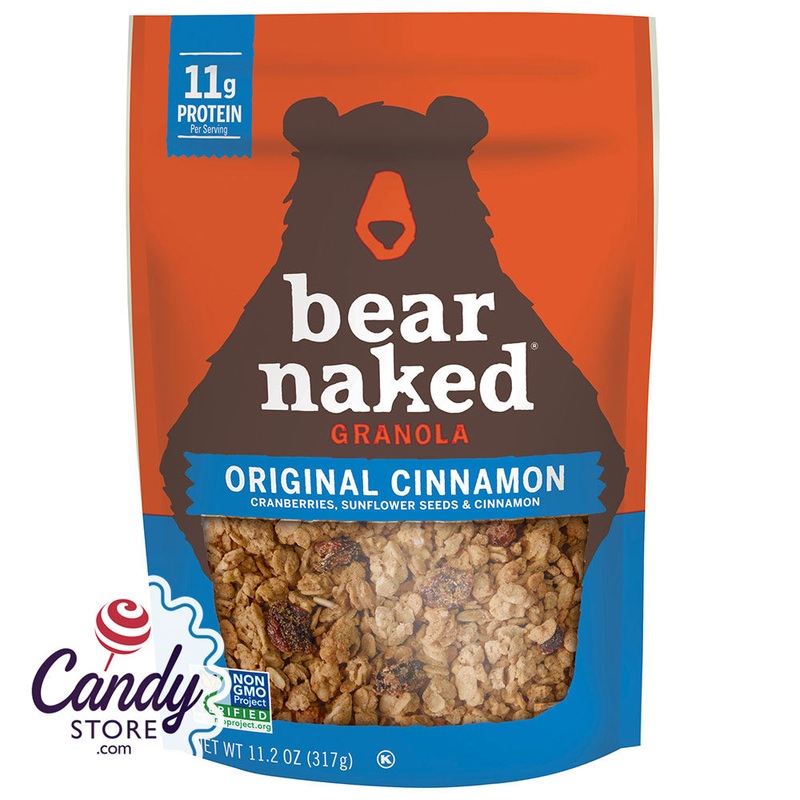 Bear Naked Original Cinnamon Granola 11.2oz Pouch – 6ct