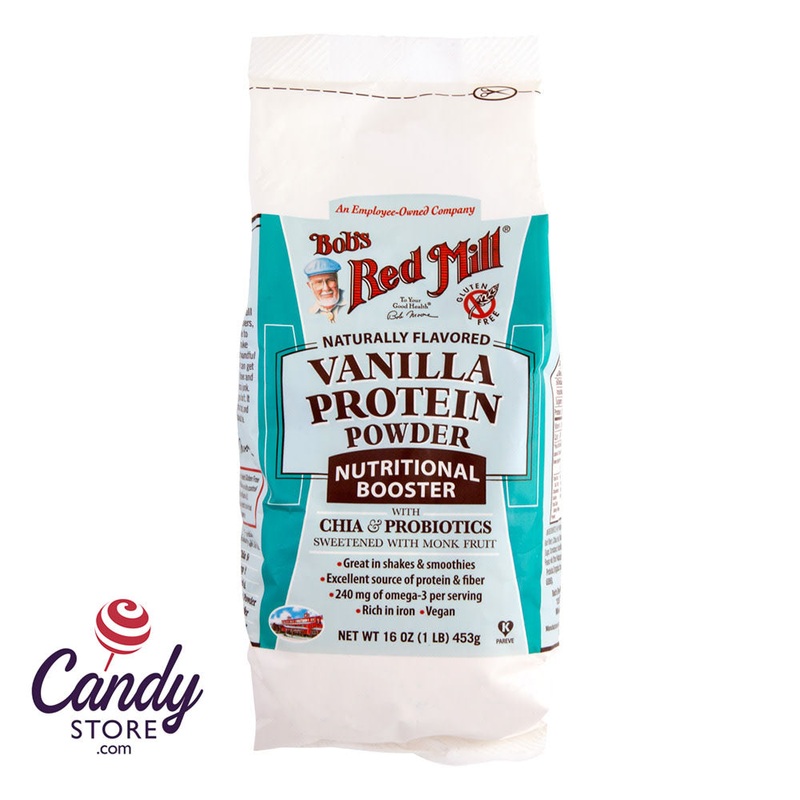 Bob’s Red Mill Vanilla Protein Powder 16oz Bag – 4ct