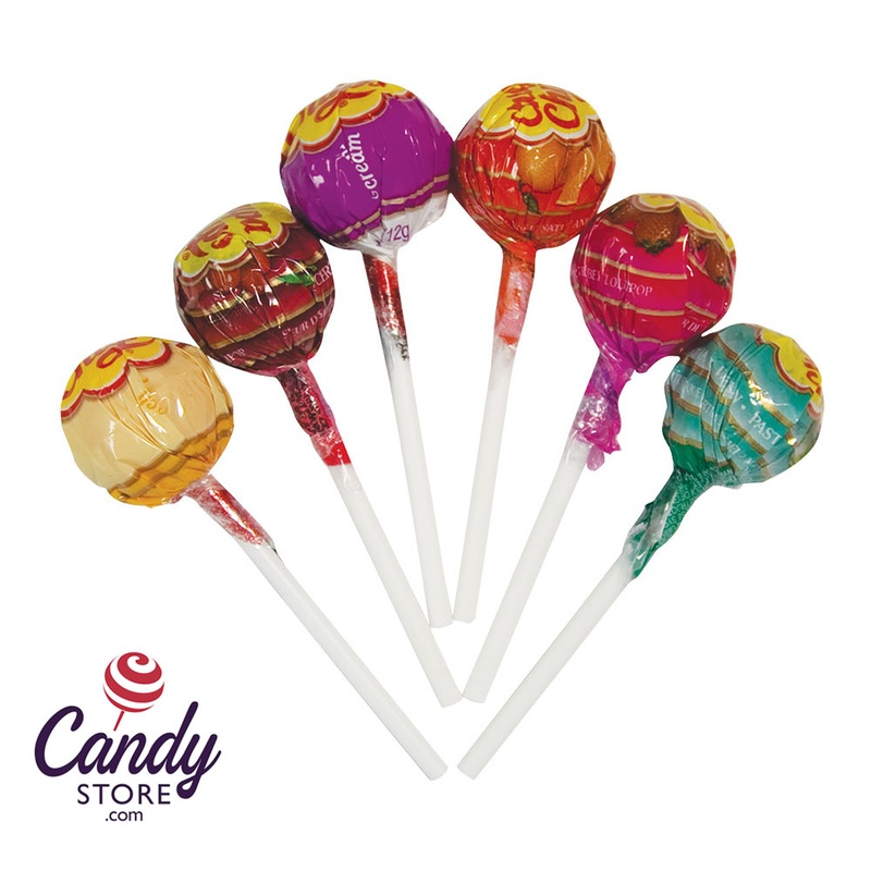 Chupa Chups Assorted Fruit And Creamy Lollipops – 29.95lb