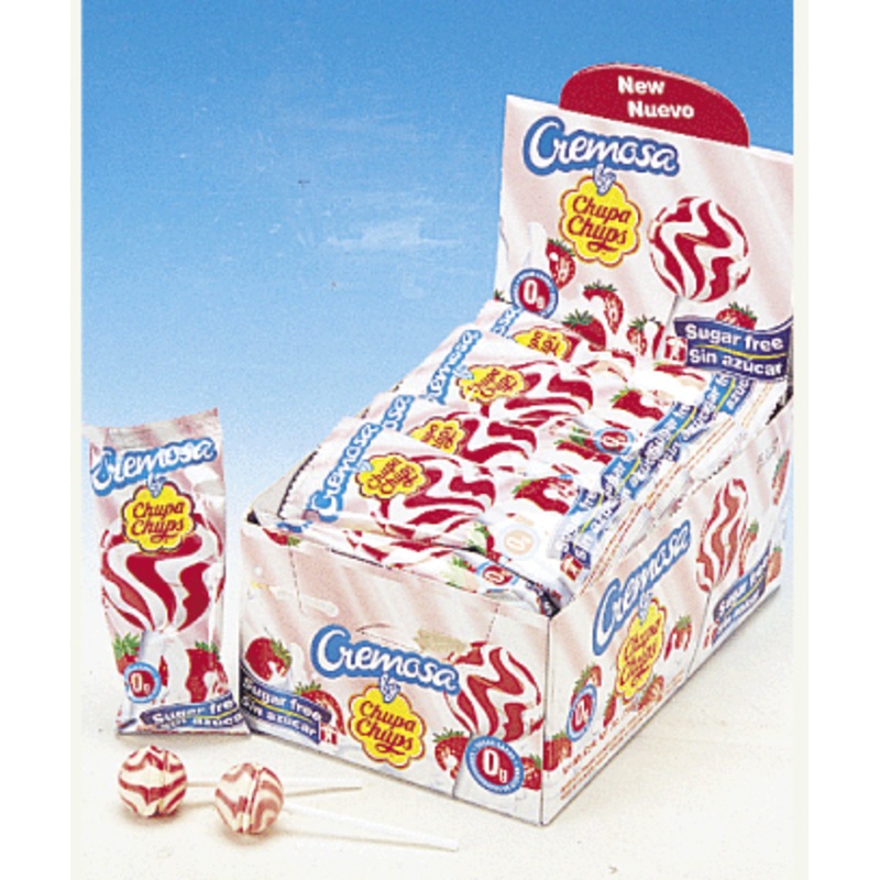 Chupa Chups Creamosa Lollipops – 20ct