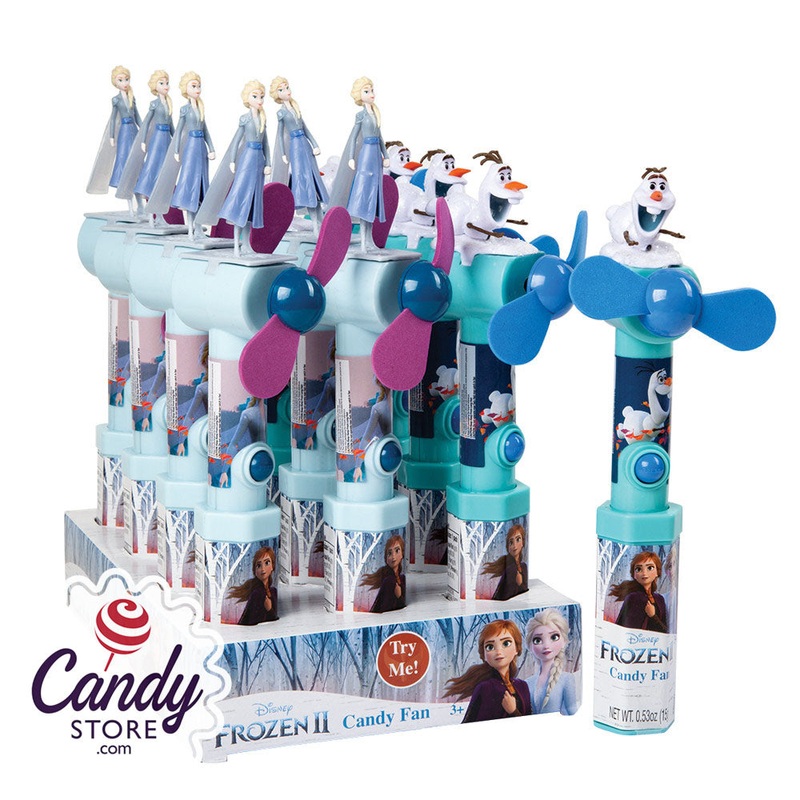 Disney Frozen 2 Candy Fan Toys Assorted – 12ct