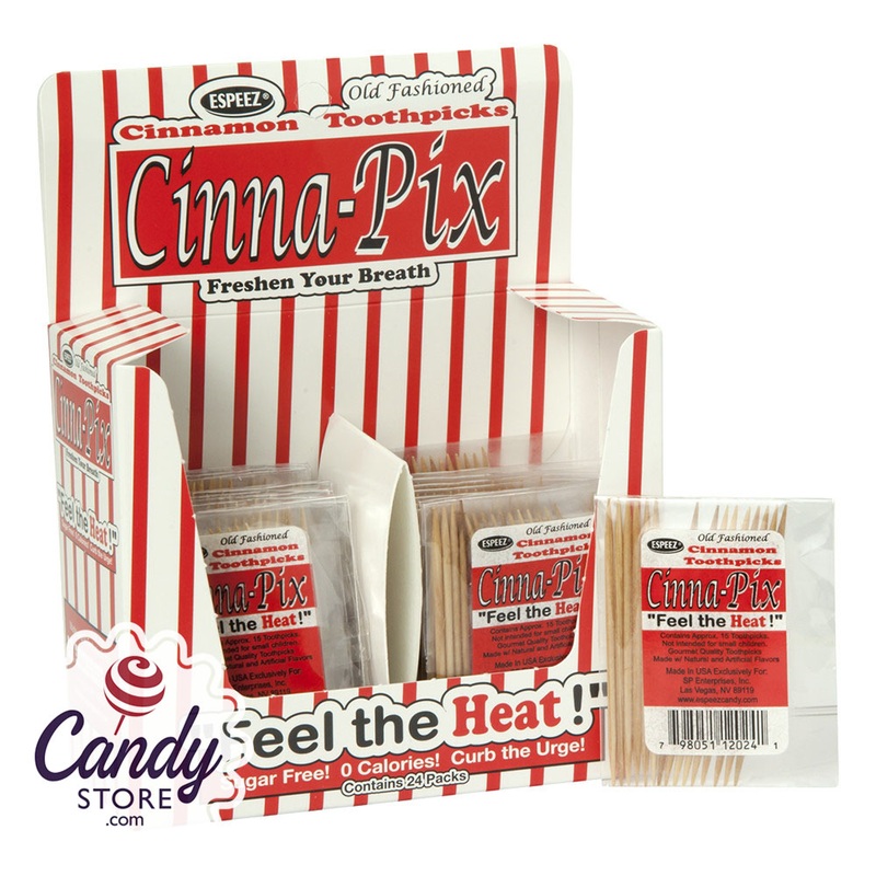 Espeez Cinnamon Toothpicks Packet – 24ct