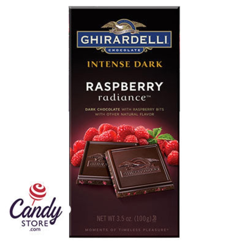Ghirardelli Intense Dark Raspberry Radiance Bars – 12ct