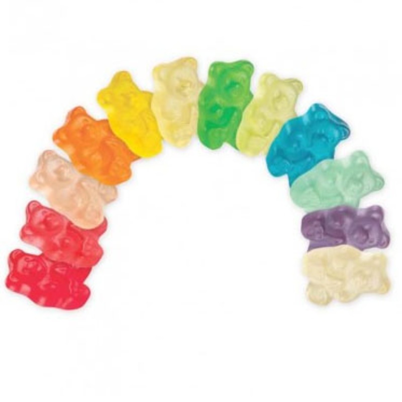 Gourmet 12-Flavor Gummy Bears – 5lb