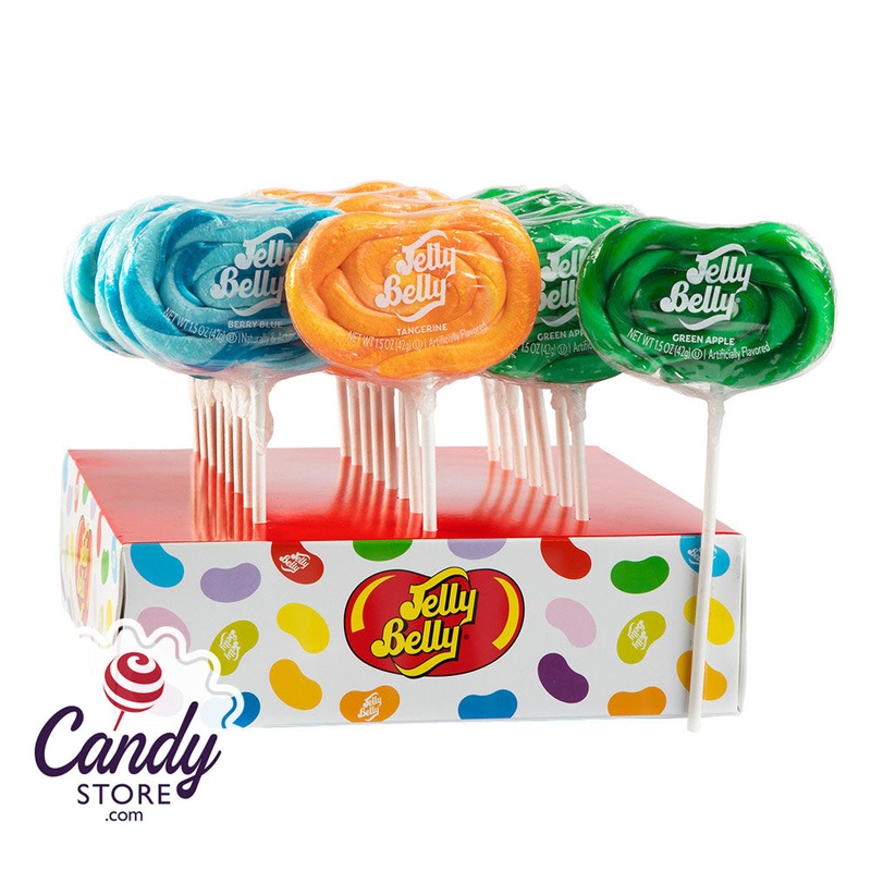 Jelly Belly Lollipop 1.5oz (Bl/Po/A) – 24ct