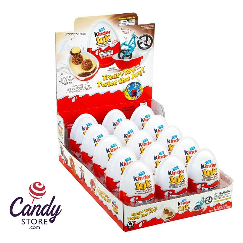 Kinder Joy Eggs with Toy Inside – 15ct