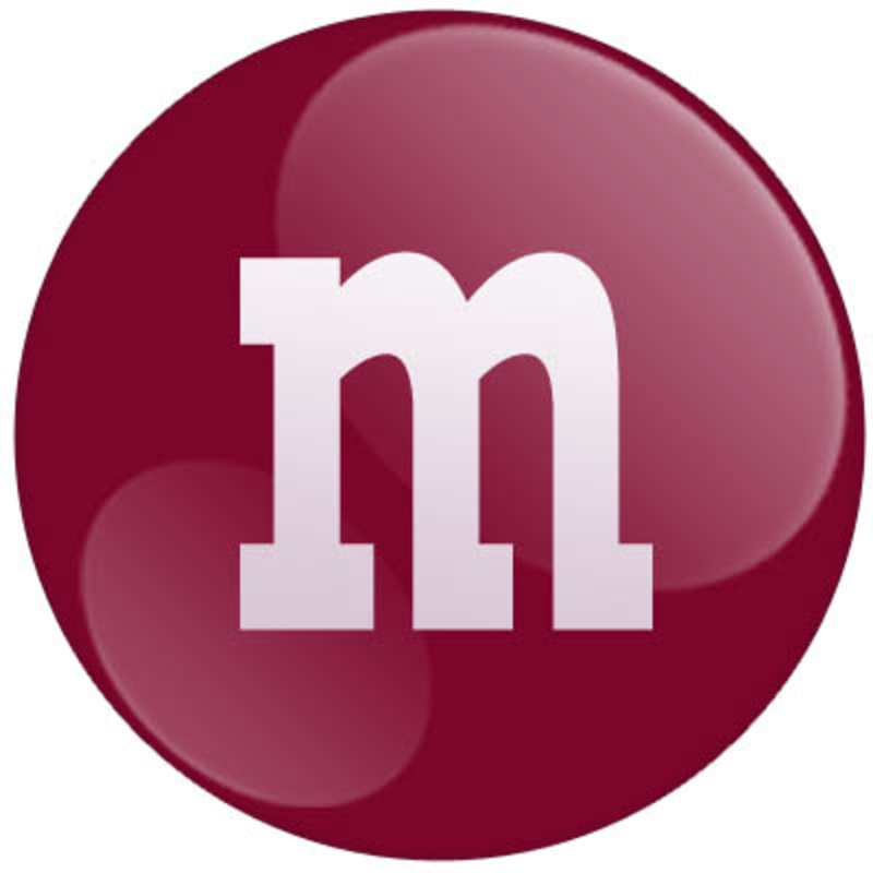 Maroon M&Ms Candy – 10lb