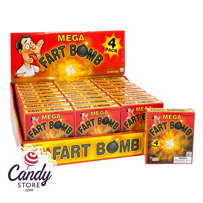Mega Fart Bomb 4 Pc – 24ct
