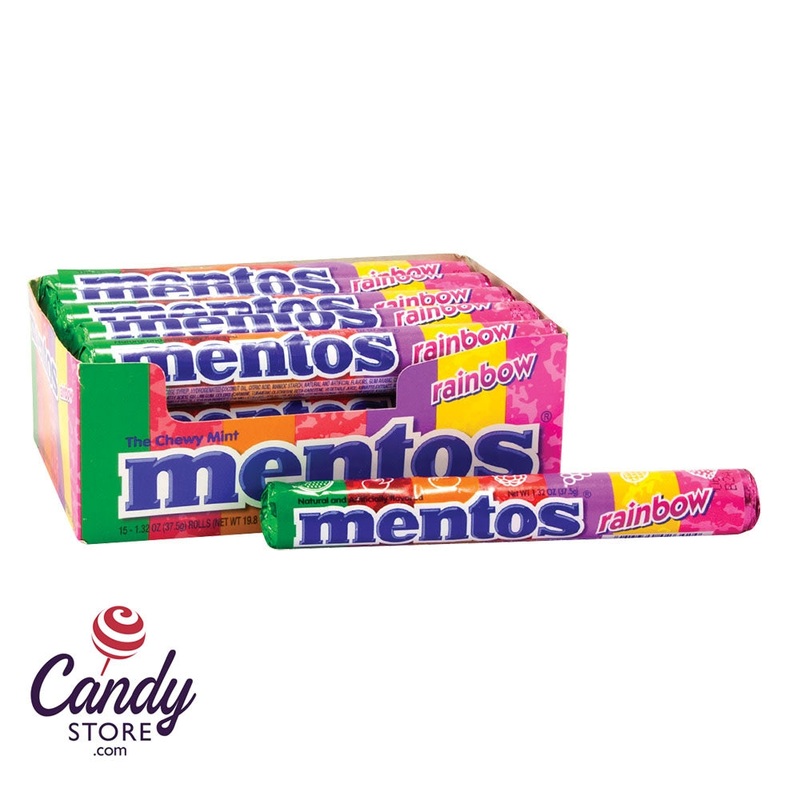 Mentos Rainbow Rolls – 15ct