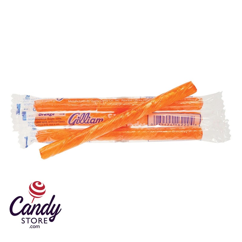 Orange Candy Sticks – 80ct