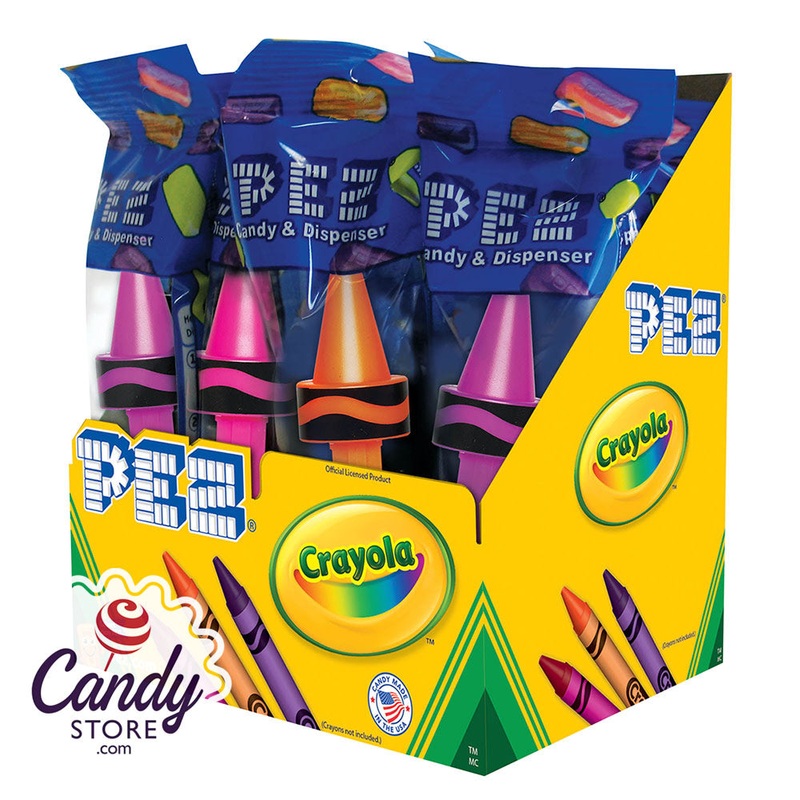 Pez Crayola Assortment 0.58oz – 12ct