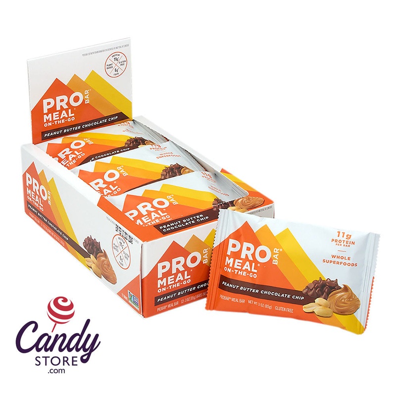 Probar Meal Peanut Butter Chocolate Chip 3oz – 12ct