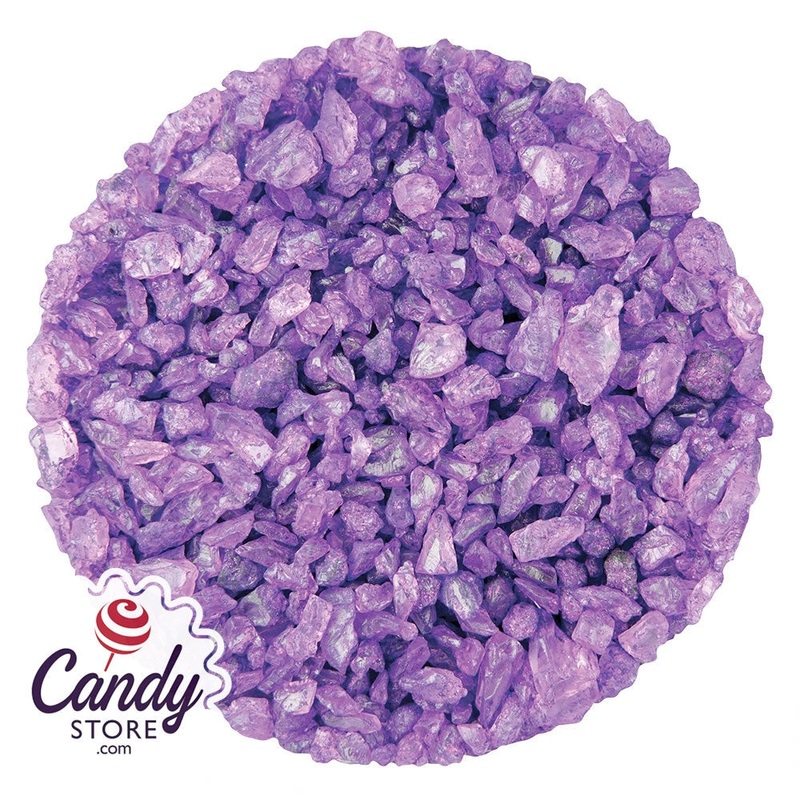 Purple Grape Rock Candy Crystals – 5lb
