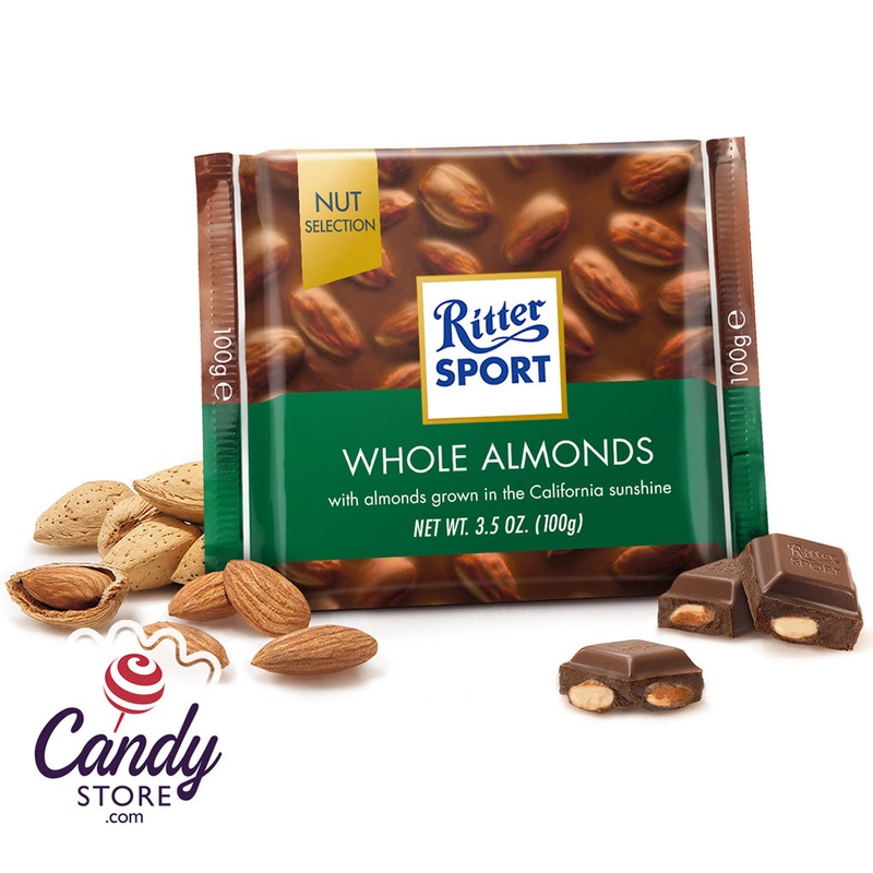 Ritter Sport Milk Chocolate Almond – 11ct
