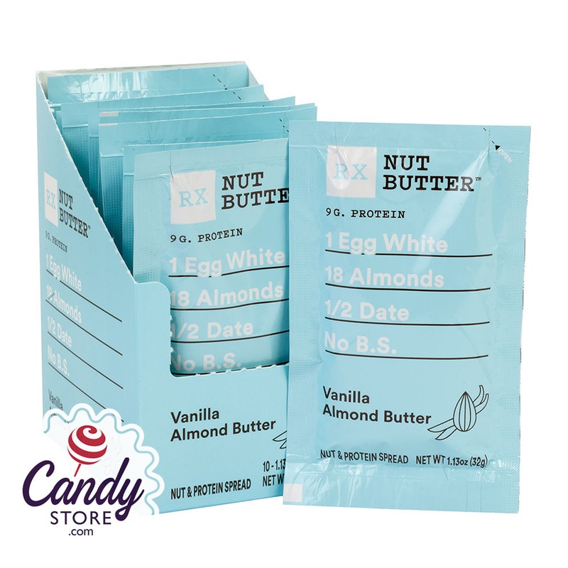 Rx Bar Nut Butter Vanilla Almond Butter 1.12oz – 10ct