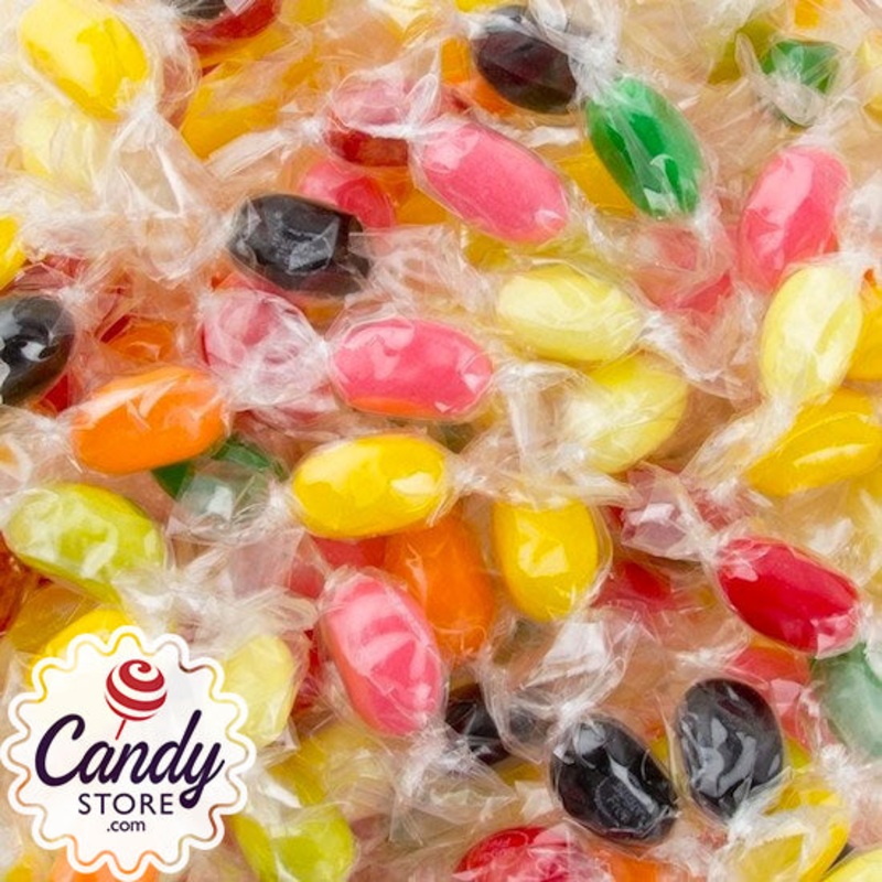 Sugar Free Wrapped Jelly Belly 10-Flavor Twists – 5lb