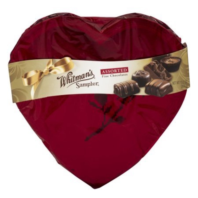 Whitman’s Sampler Valentines Hearts – 12ct