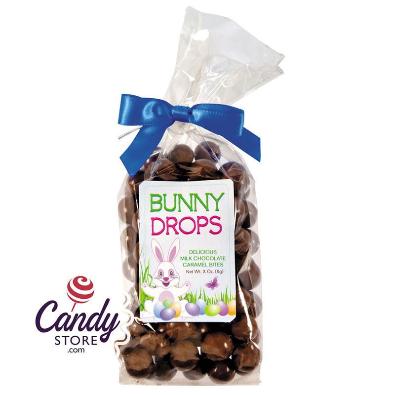 Amusemints Bunny Drops Milk Chocolate Caramel Duds 9.25oz Bags – 12ct
