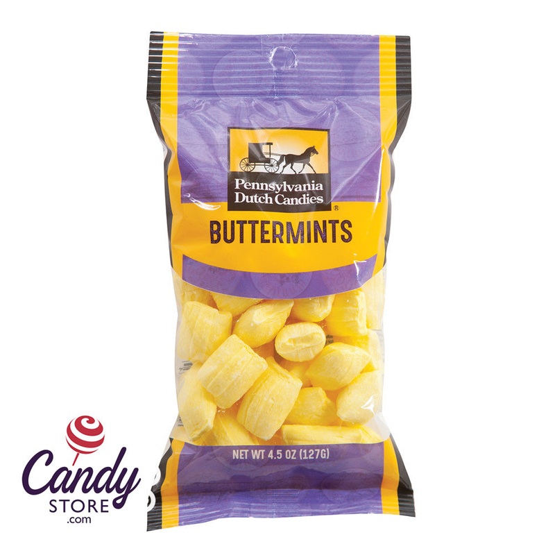 Buttermints Peg Bags Clear Window – 12ct