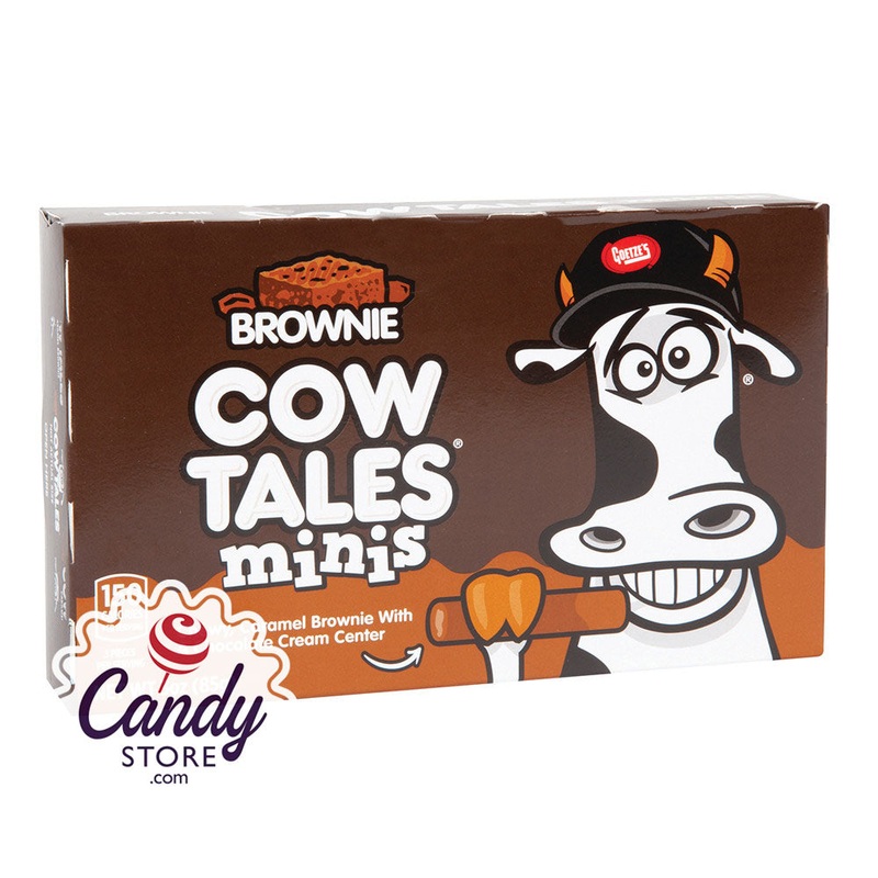 Cow Tales Chocolate Brownie Minis Theater Boxes – 12ct