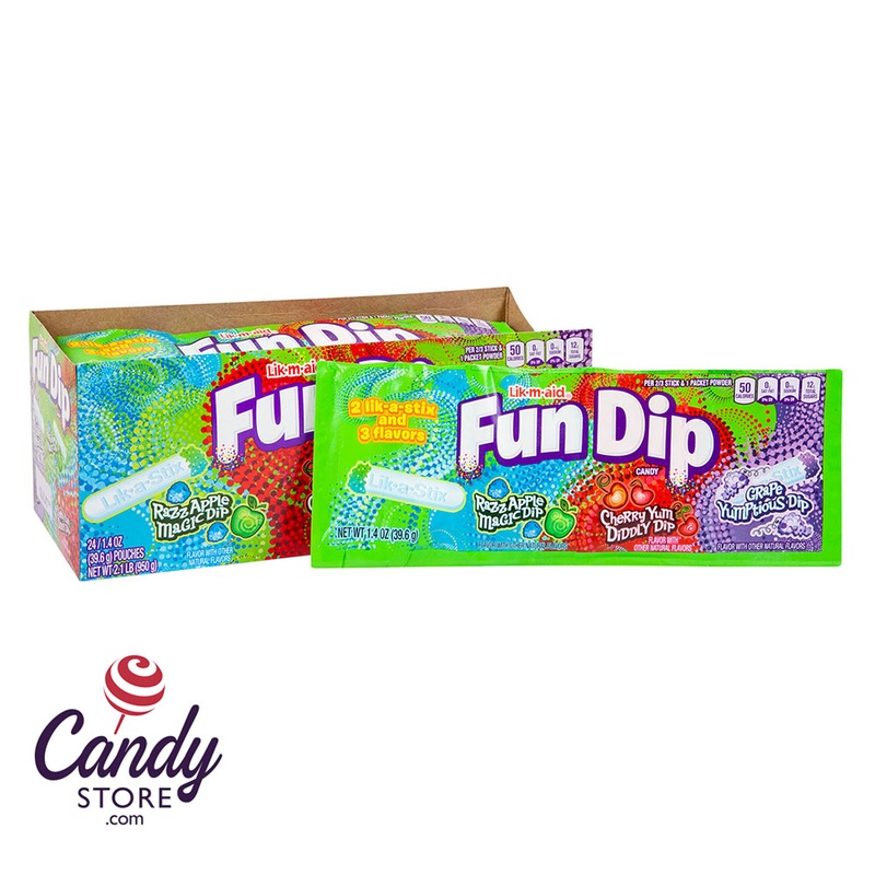 Fun Dip 3-Flavor Packs – 24ct