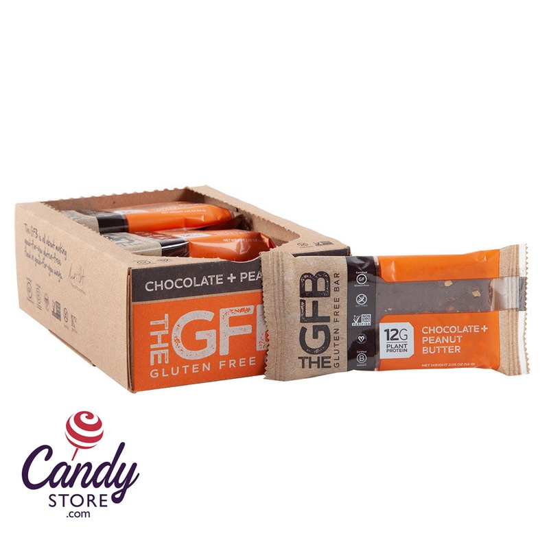 GFB Chocolate Peanut Butter 2.05oz Gluten Free Bars – 12ct