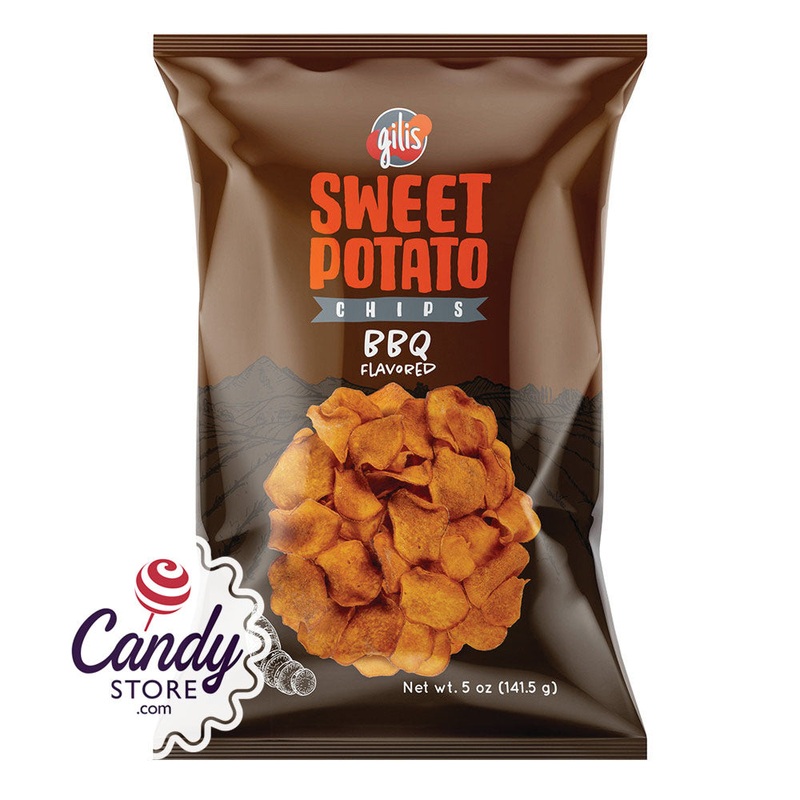 Gilis Sweet Potato Bbq Chips 5oz Bags – 8ct