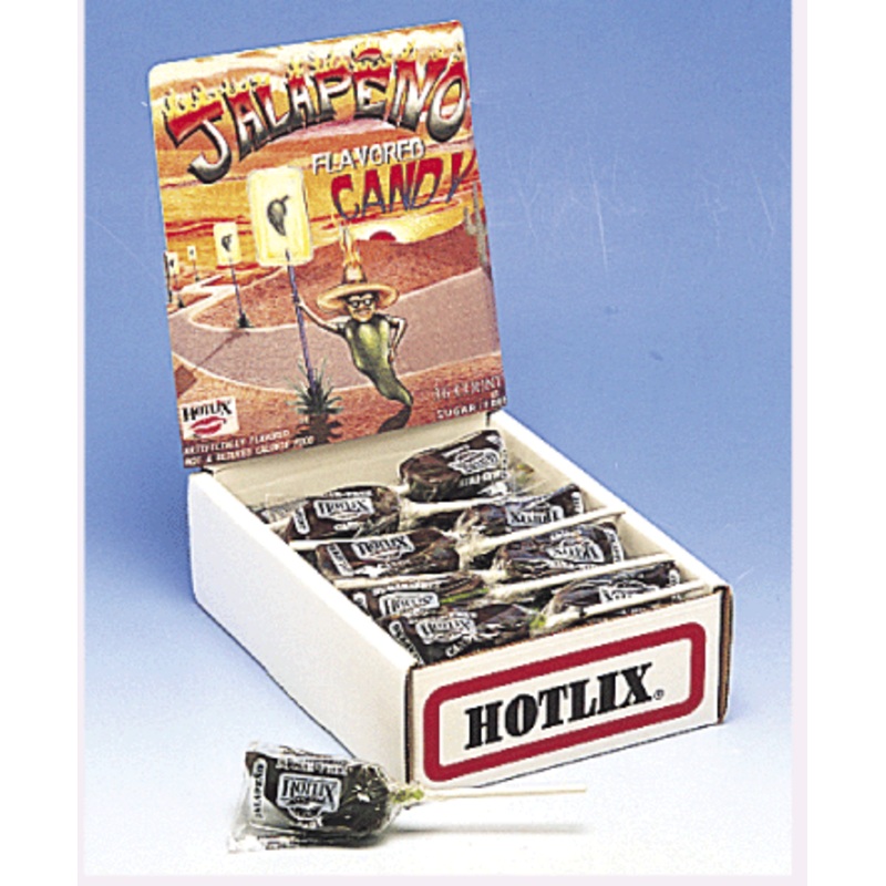 Jalapeno Lix Lollipops – 36ct