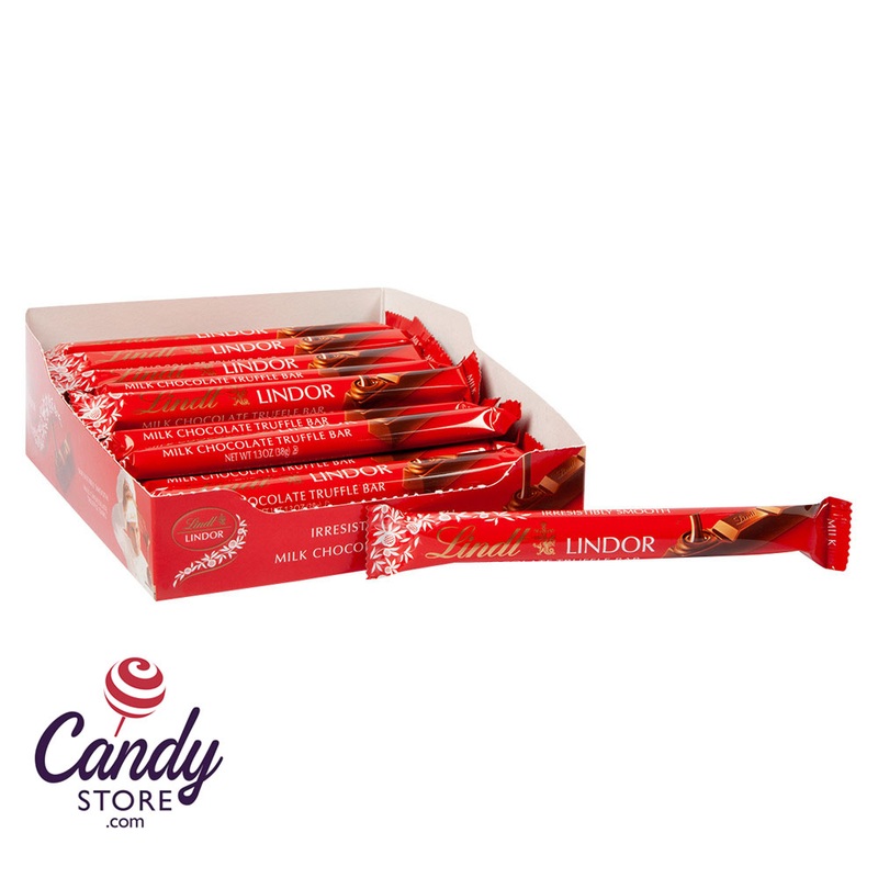 Lindt Lindor Milk Chocolate Truffle 1.3oz Stick – 24ct