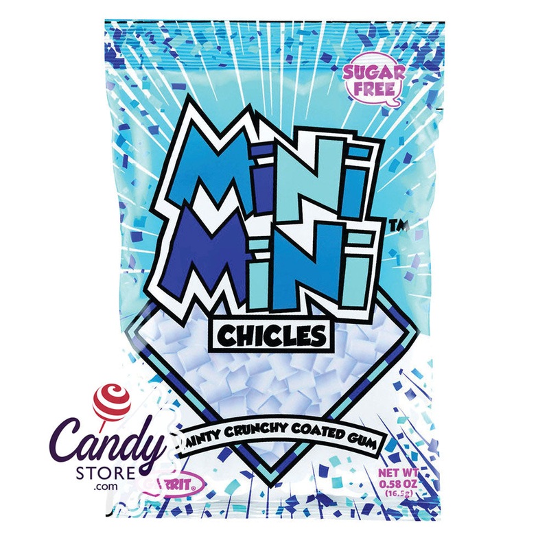Mini Mini Chicles Peppermint Sugar Free Gum  – 20ct Boxes