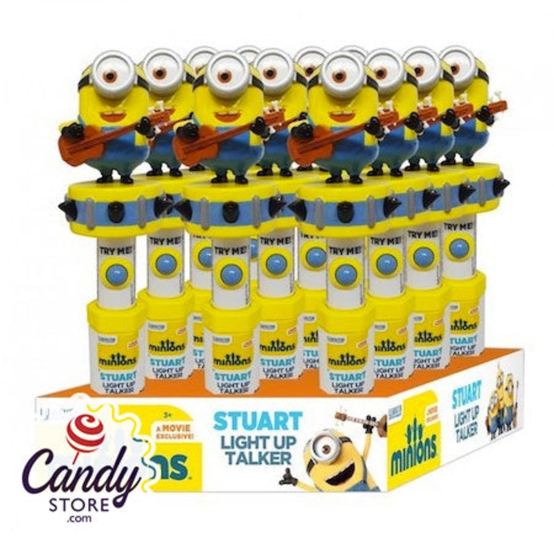 Minions Stuart Candy Talker – 12ct