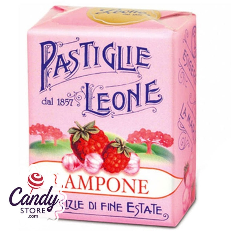 Pastiglie Leone Raspberry Candy Pastilles – 18ct