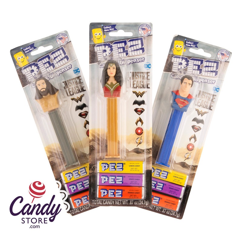 Pez Justice League Blister Packs – 12ct