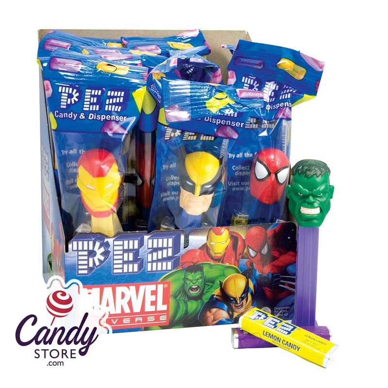 Pez Marvel Heroes Assortment – 12ct