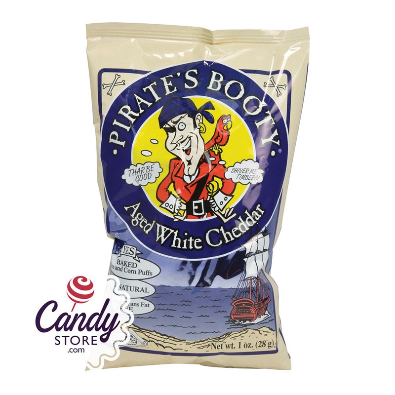 Pirate’s Booty Aged White Cheddar 1oz Bags – 24ct