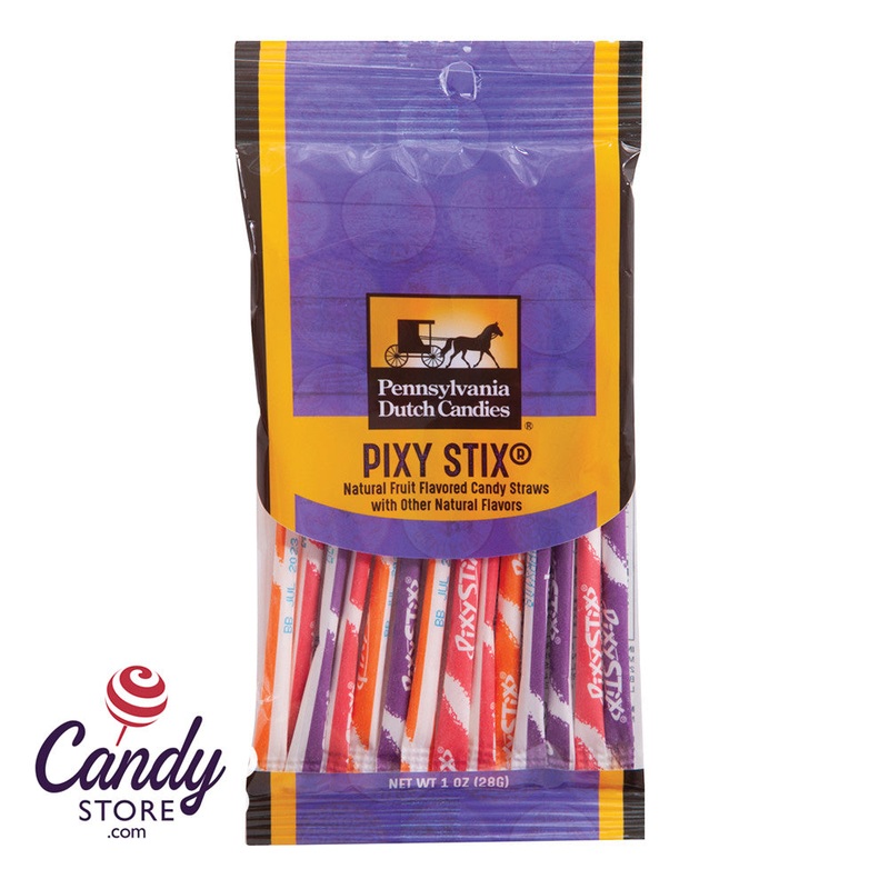 Pixy Stix Candy – 12ct Peg Bags