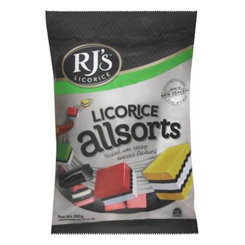 RJ’s Licorice Allsorts Peg Bags – 10ct