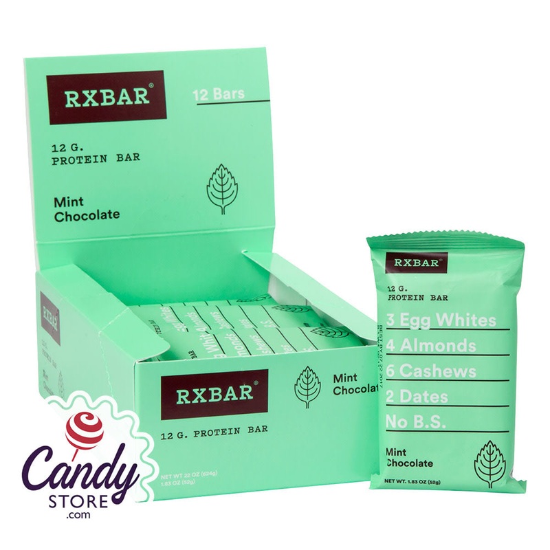 Rx Bar Mint Chocolate 1.83oz Protein Bar – 12ct