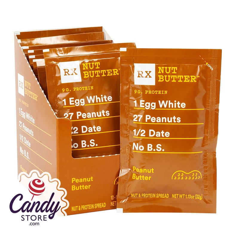 Rx Bar Nut Butter Peanut Butter 1.12oz – 10ct