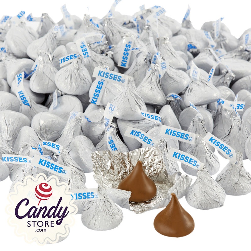 White Hershey Kisses – 4.17lb Bulk