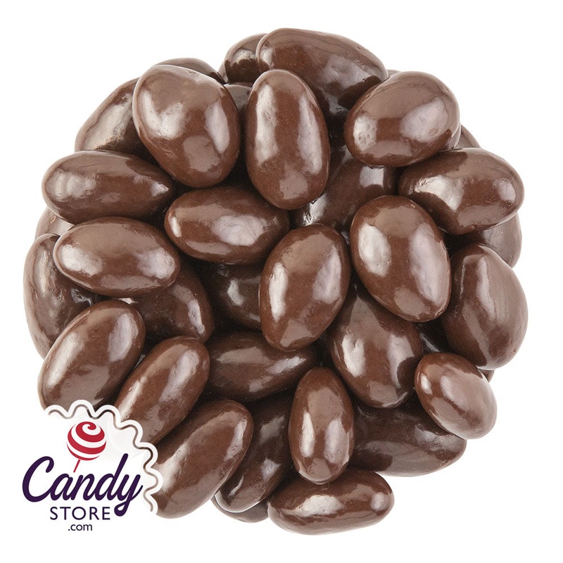 Belgian Dark Chocolate Almonds – 10lb Bulk