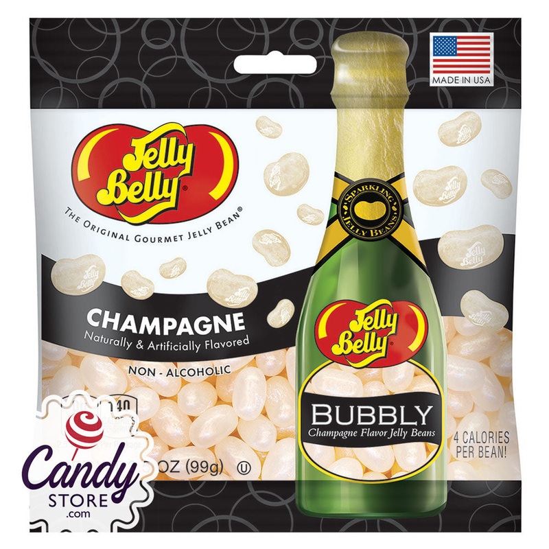 Champagne Jelly Belly Jelly Beans 3.5oz Bag – 12ct