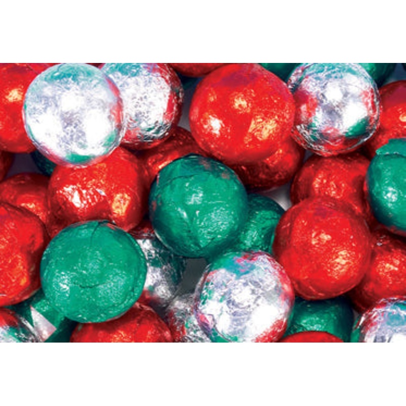 Christmas Balls Milk Chocolate Bulk – 5lb
