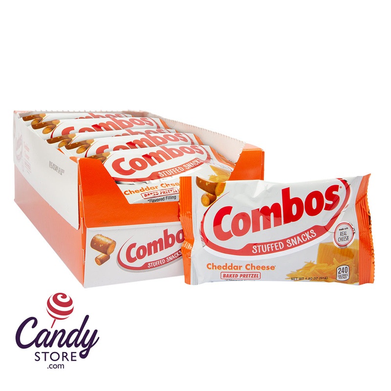 Combos Cheddar Pretzel 1.8oz Bag – 18ct