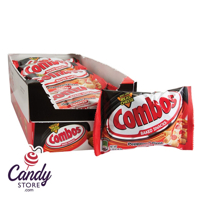 Combos Pepperoni Pizza Snacks – 18ct