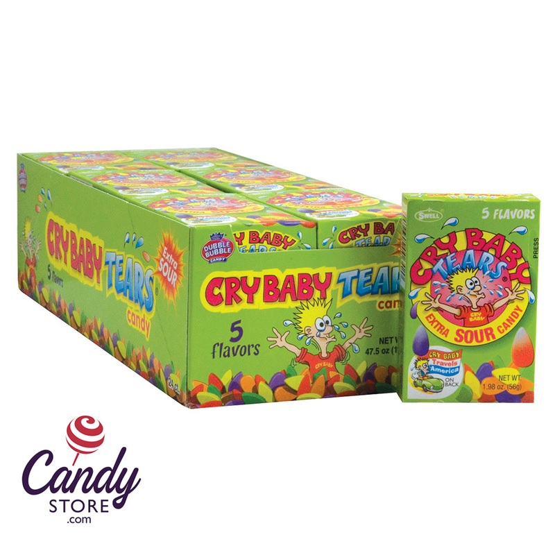 Cry Baby Tears Extra Sour Candy – 24ct