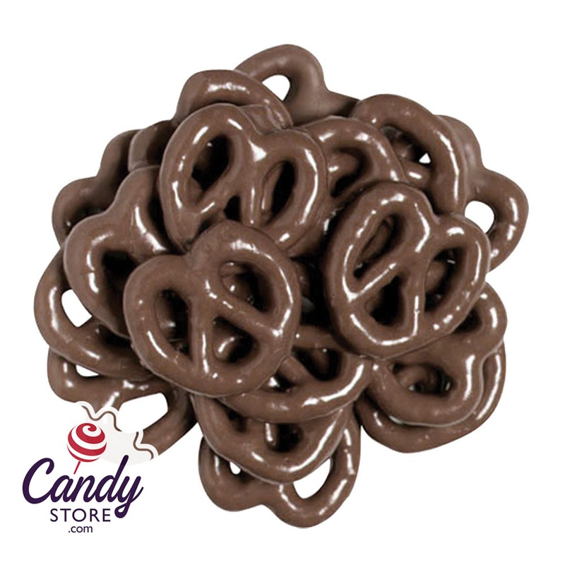 Dark Chocolate-Coated Mini Pretzels – 15lb Bulk
