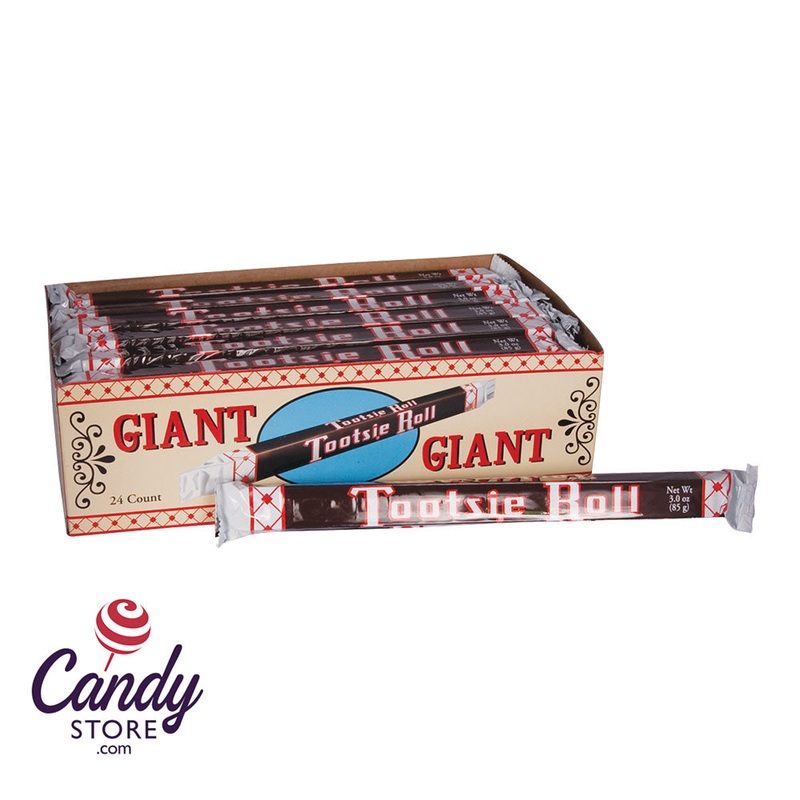 Giant Tootsie Roll Nostalgia Bars – 24ct